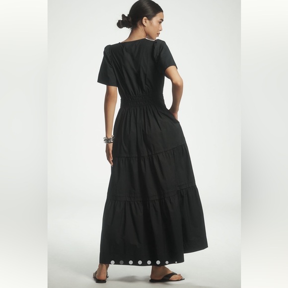 Anthropologie Black Somerset Maxi Dress - Picture 2 of 10